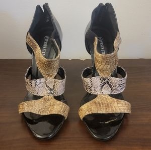 Neutral Animal Print Heels